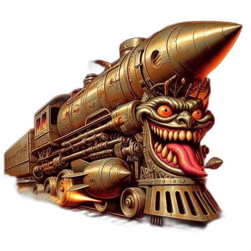weapon, concept art, fantasy art, photorealistic transparent PNG cut-out