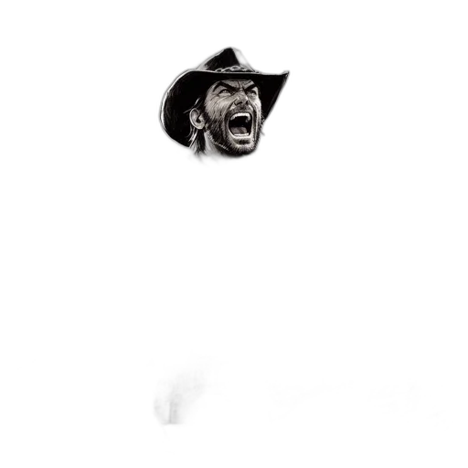 hat, face, weapon, robot transparent PNG cut-out