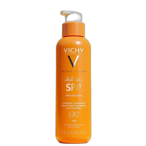 vichy, ideal, soleil, spf transparent PNG cut-out