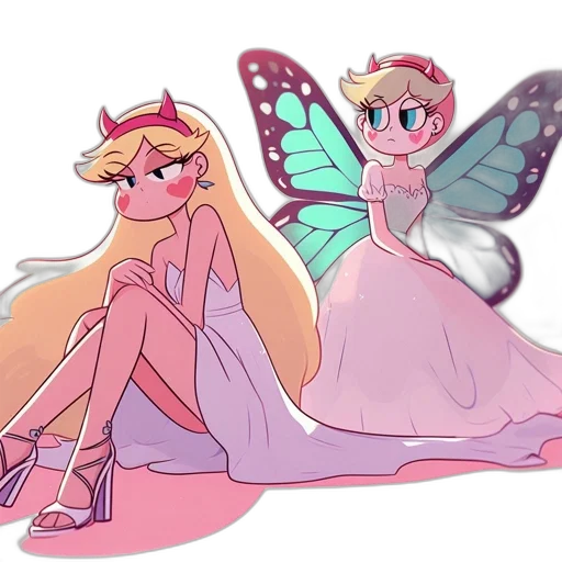 dress, crown, creature, concept art transparent PNG cut-out