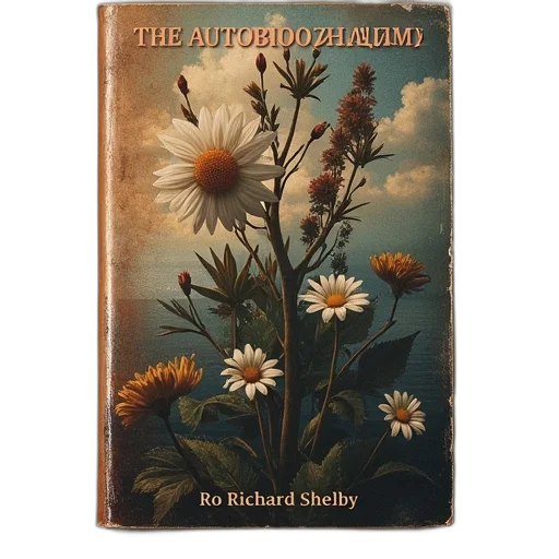 flower, book, cover, autobiography transparent PNG cut-out
