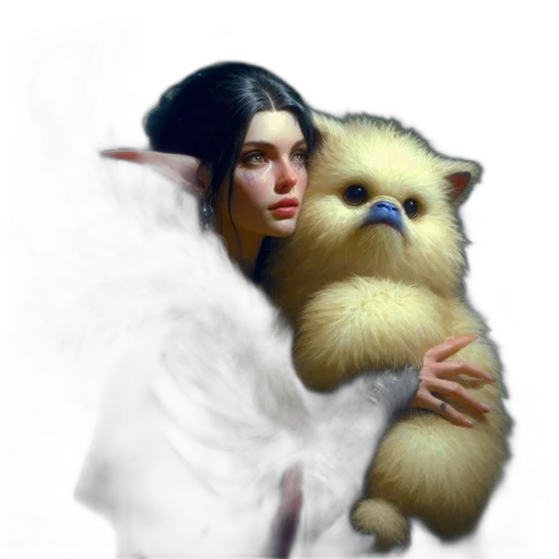 staff, creature, dragon, mask transparent PNG cut-out
