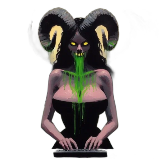 creature, mask, animal, pixel art transparent PNG cut-out