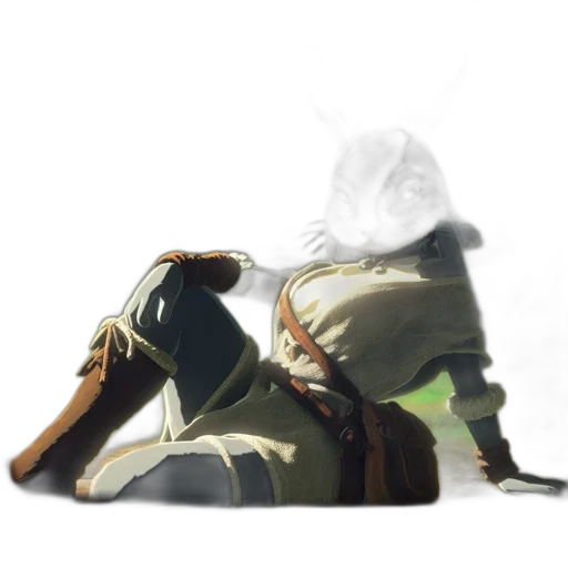 jacket, mask, weapon, hat transparent PNG cut-out