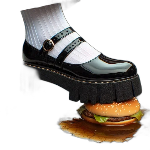 shoes, food, robot, weapon transparent PNG cut-out