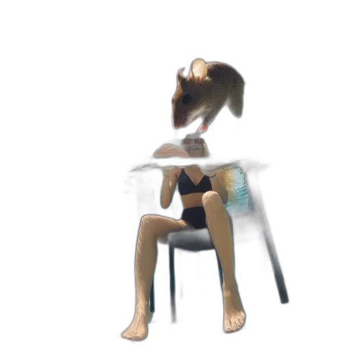 hair, robot, dress, furniture transparent PNG cut-out