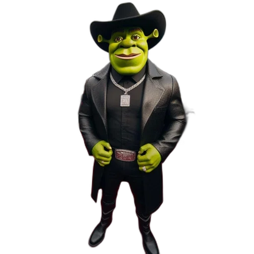 hat, staff, creature, jacket transparent PNG cut-out