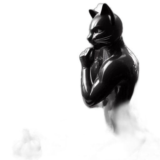mask, animal, creature, robot transparent PNG cut-out