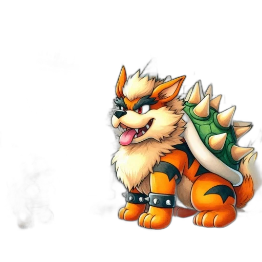 dragon, staff, animal, creature transparent PNG cut-out