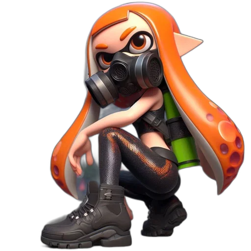 jacket, weapon, dress, mask transparent PNG cut-out