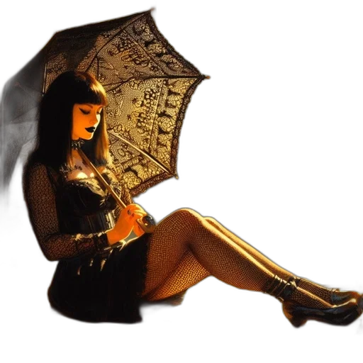 umbrella, jewelry, sword, furniture transparent PNG cut-out