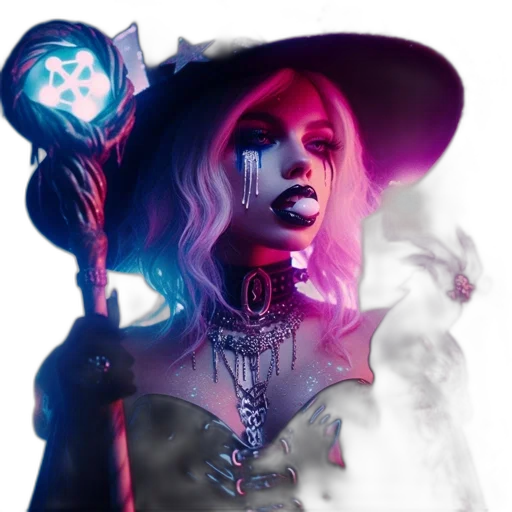 staff, jewelry, mask, hat transparent PNG cut-out