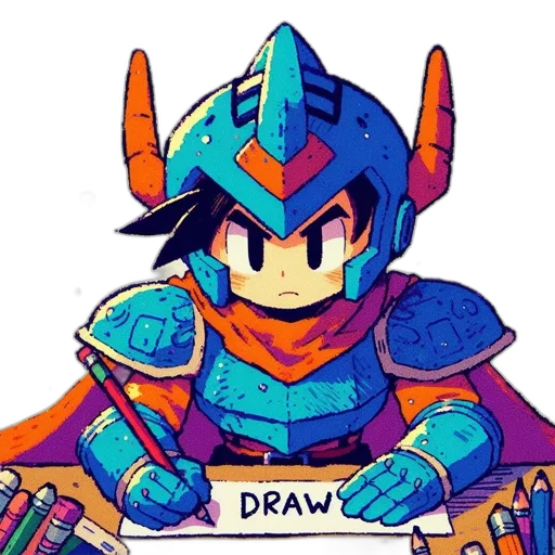 crown, dragon, sword, robot transparent PNG cut-out