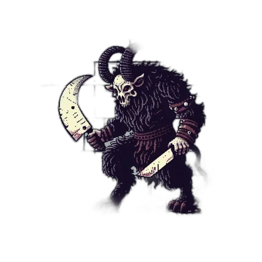 creature, mask, staff, animal transparent PNG cut-out