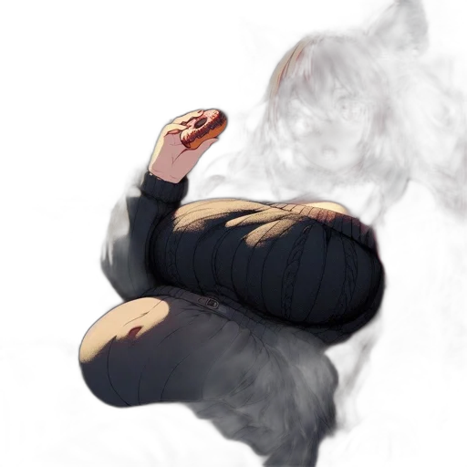mask, jacket, face, creature transparent PNG cut-out