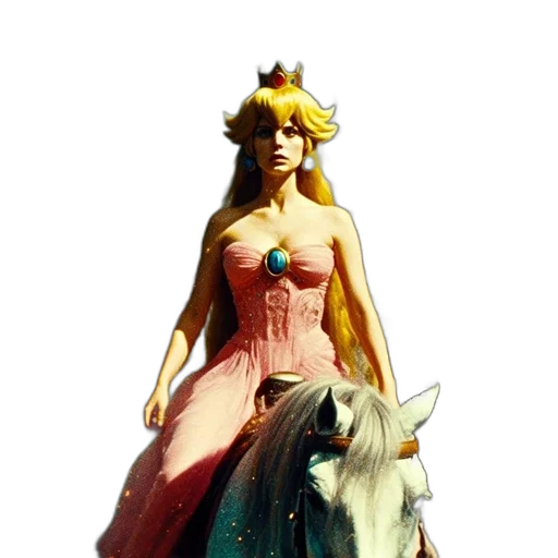 dress, crown, concept art, 3d render transparent PNG cut-out
