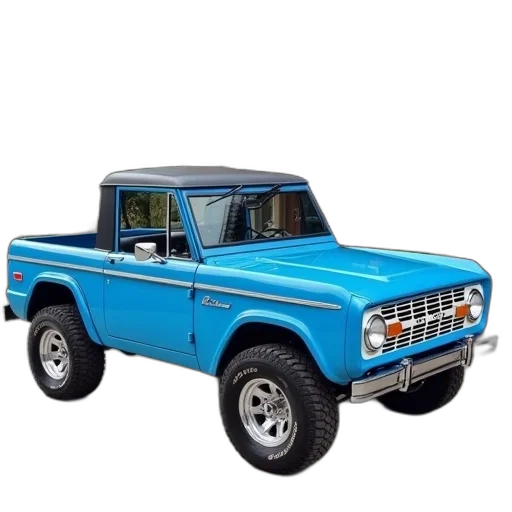 car, 3d render, photorealistic, blue transparent PNG cut-out