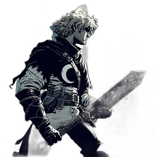 sword, weapon, jacket, dragon transparent PNG cut-out