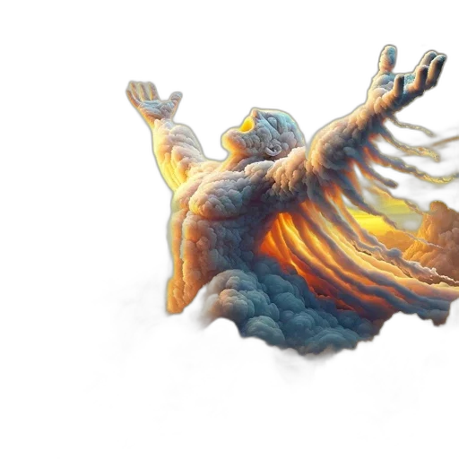 dragon, creature, hair, concept art transparent PNG cut-out