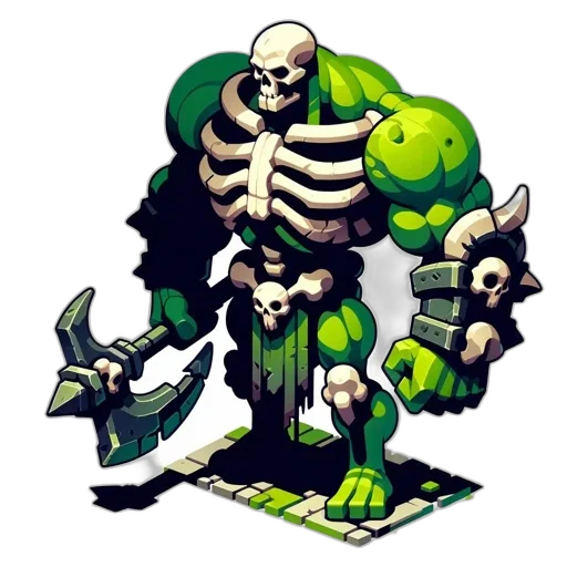 staff, creature, weapon, pixel art transparent PNG cut-out