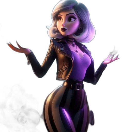 dress, robot, jacket, staff transparent PNG cut-out