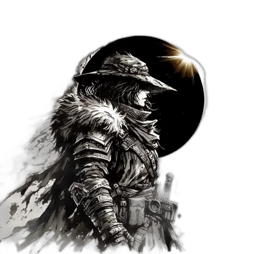 dragon, mask, hat, staff transparent PNG cut-out