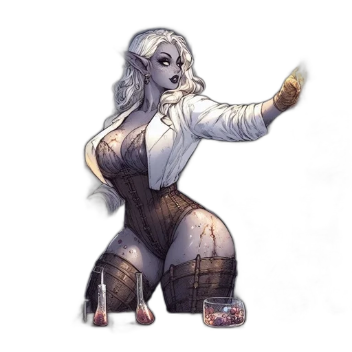 staff, dress, concept art, fantasy art transparent PNG cut-out
