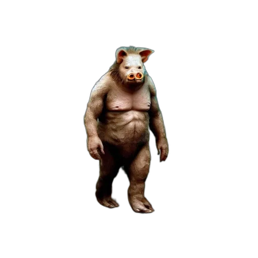 creature, animal, mask, staff transparent PNG cut-out