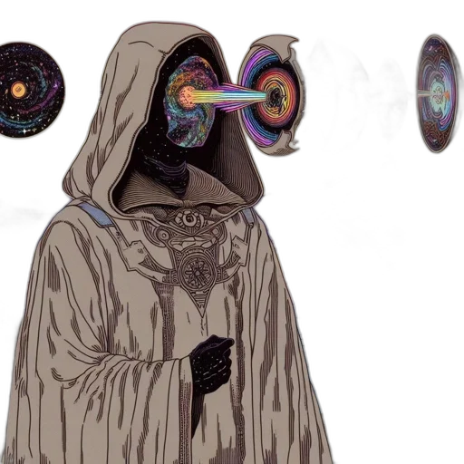 mask, staff, robot, concept art transparent PNG cut-out