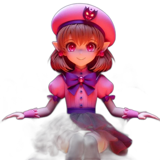 hat, staff, robot, dress transparent PNG cut-out