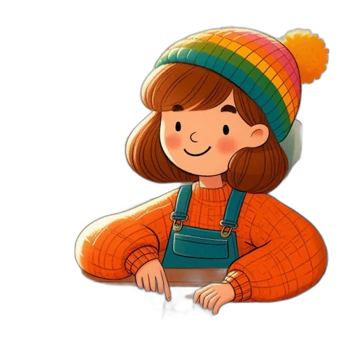 hat, jacket, watercolor, concept art transparent PNG cut-out
