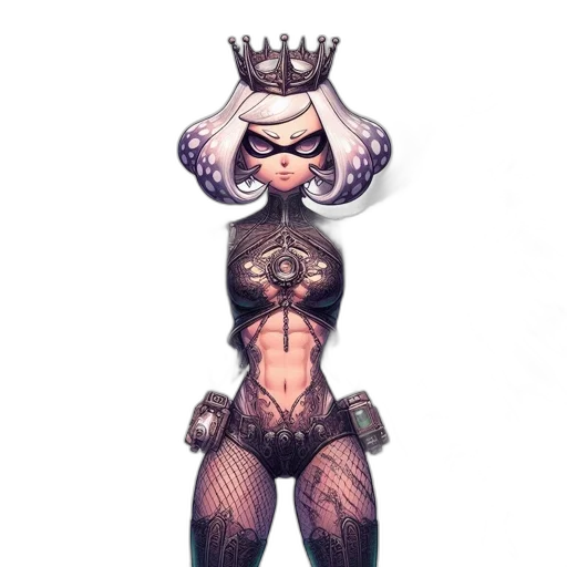 crown, dress, jewelry, concept art transparent PNG cut-out