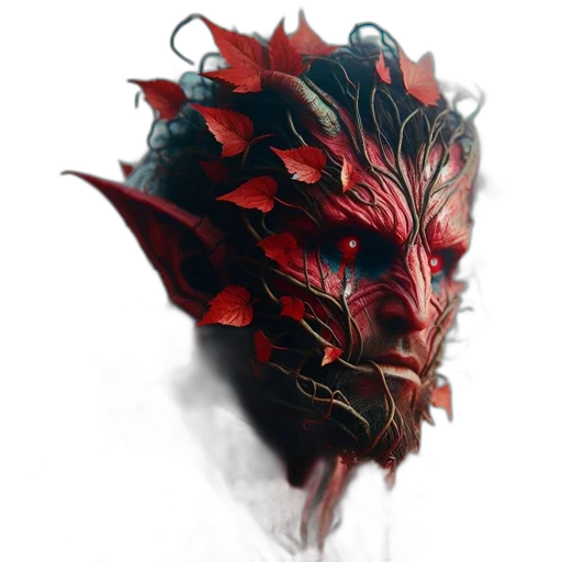 mask, dragon, face, creature transparent PNG cut-out