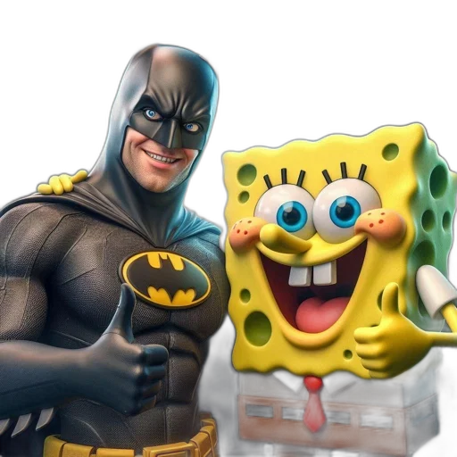 comic book art, concept art, 3d render, underwater transparent PNG cut-out