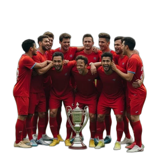 staff, crown, men, soccer transparent PNG cut-out