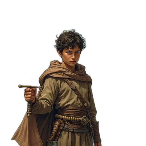 staff, sword, weapon, jacket transparent PNG cut-out