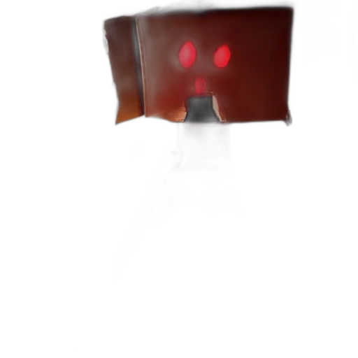 robot, mask, weapon, creature transparent PNG cut-out