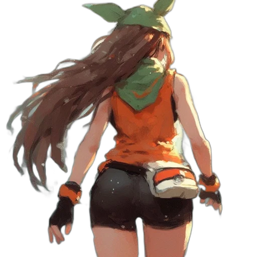weapon, hat, staff, mask transparent PNG cut-out