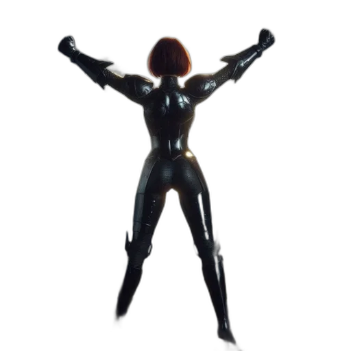robot, staff, jewelry, 3d render transparent PNG cut-out