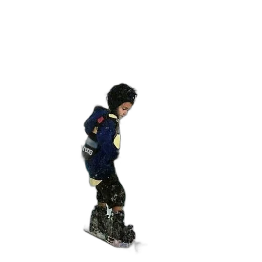 robot, staff, jacket, shoes transparent PNG cut-out