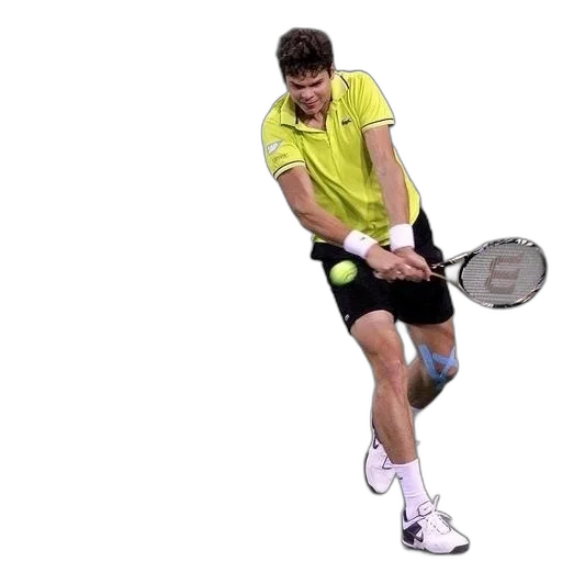 man, yellow, shirt, playing transparent PNG cut-out