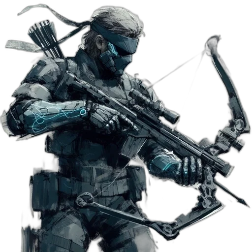 weapon, robot, concept art, comic book art transparent PNG cut-out