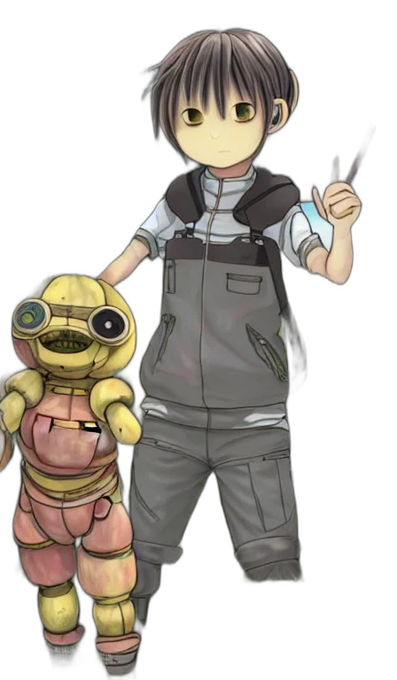 staff, weapon, creature, robot transparent PNG cut-out