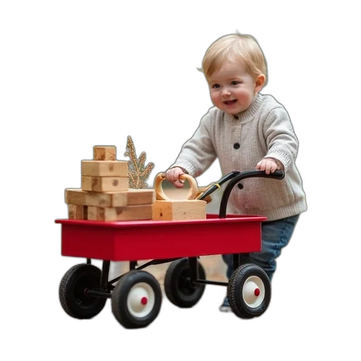 car, photorealistic, 3d render, baby transparent PNG cut-out