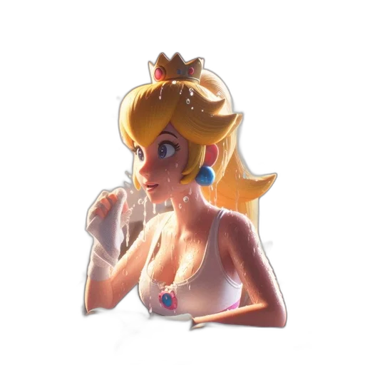 crown, dress, weapon, staff transparent PNG cut-out