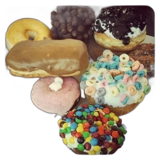 food, 3d render, pastel, colorful transparent PNG cut-out