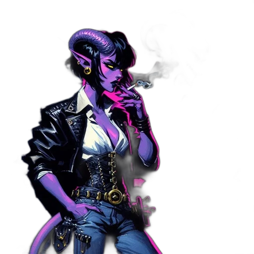 jacket, mask, cyberpunk, concept art transparent PNG cut-out