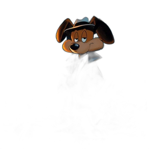 hat, staff, animal, creature transparent PNG cut-out