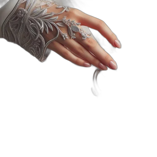 hair, jewelry, weapon, dress transparent PNG cut-out