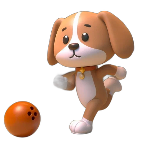 animal, staff, creature, 3d render transparent PNG cut-out